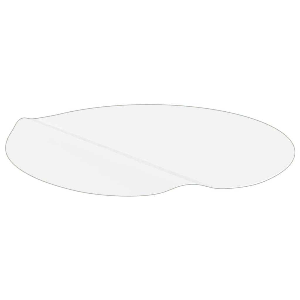 Protezione Tavolo Trasparente Ø 80 cm 2 mm PVC - homemem39