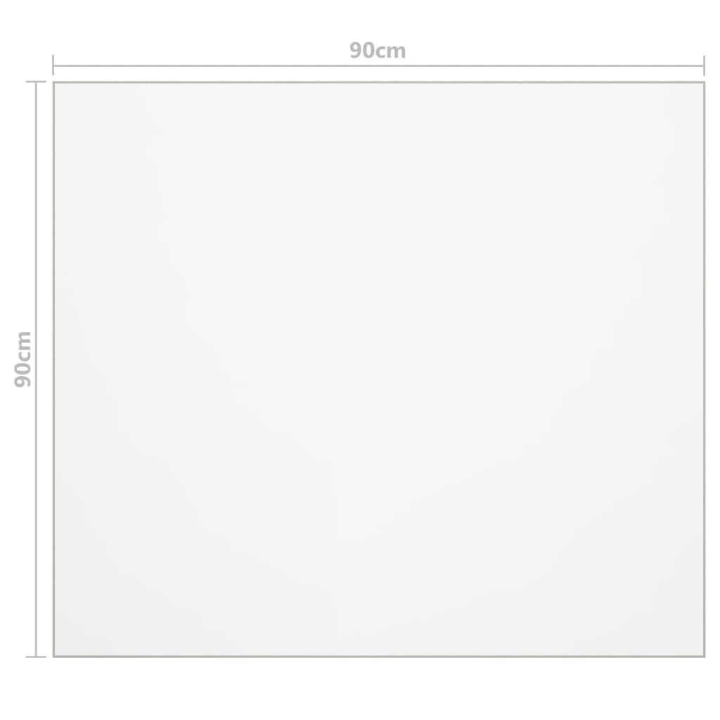 Protezione Tavolo Opaca 90x90 cm 1,6 mm PVC - homemem39