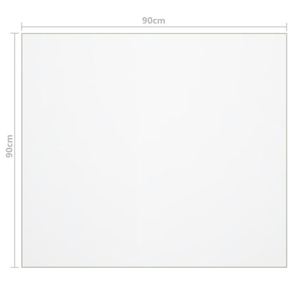 Protezione Tavolo Opaca 90x90 cm 1,6 mm PVC - homemem39