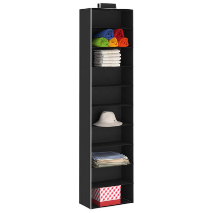 Organizer per Armadio da Appendere 2 pz con 10 Ripiani Tessuto - homemem39