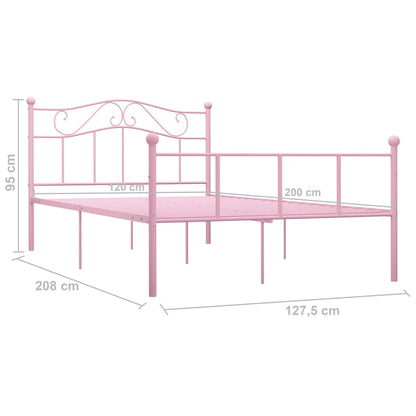 Giroletto Rosa in Metallo 120x200 cm - homemem39