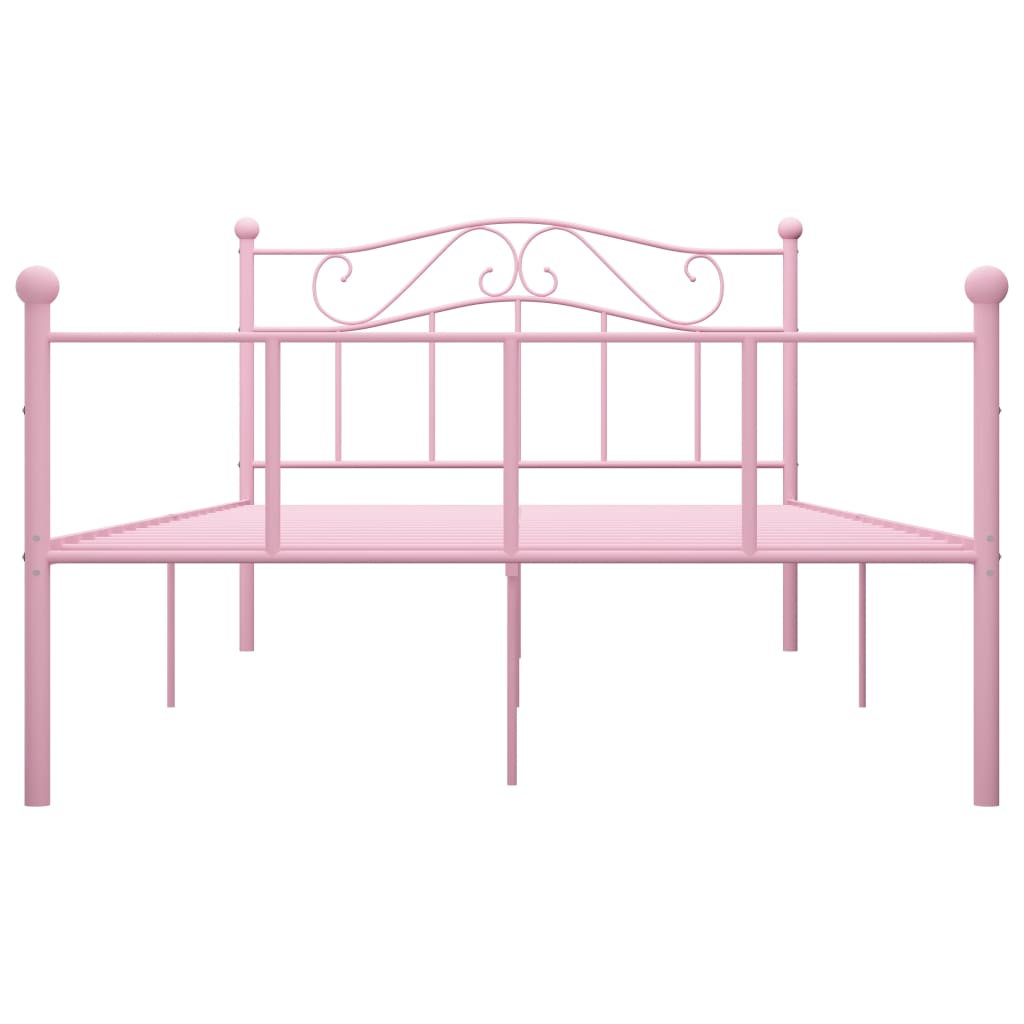 Giroletto Rosa in Metallo 160x200 cm - homemem39