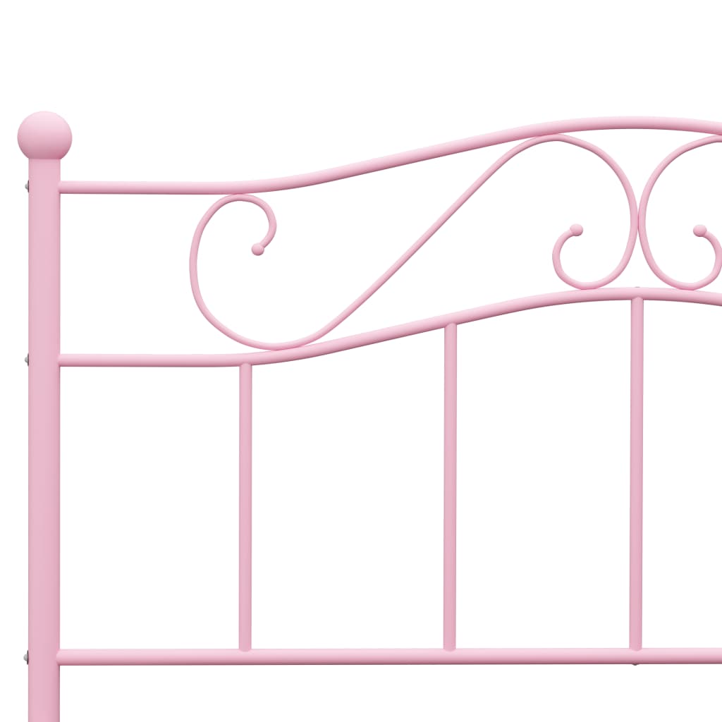 Giroletto Rosa in Metallo 160x200 cm - homemem39