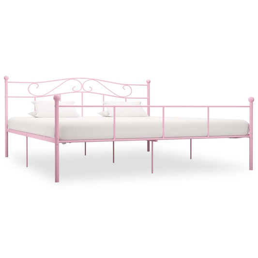 Giroletto Rosa in Metallo 180x200 cm - homemem39