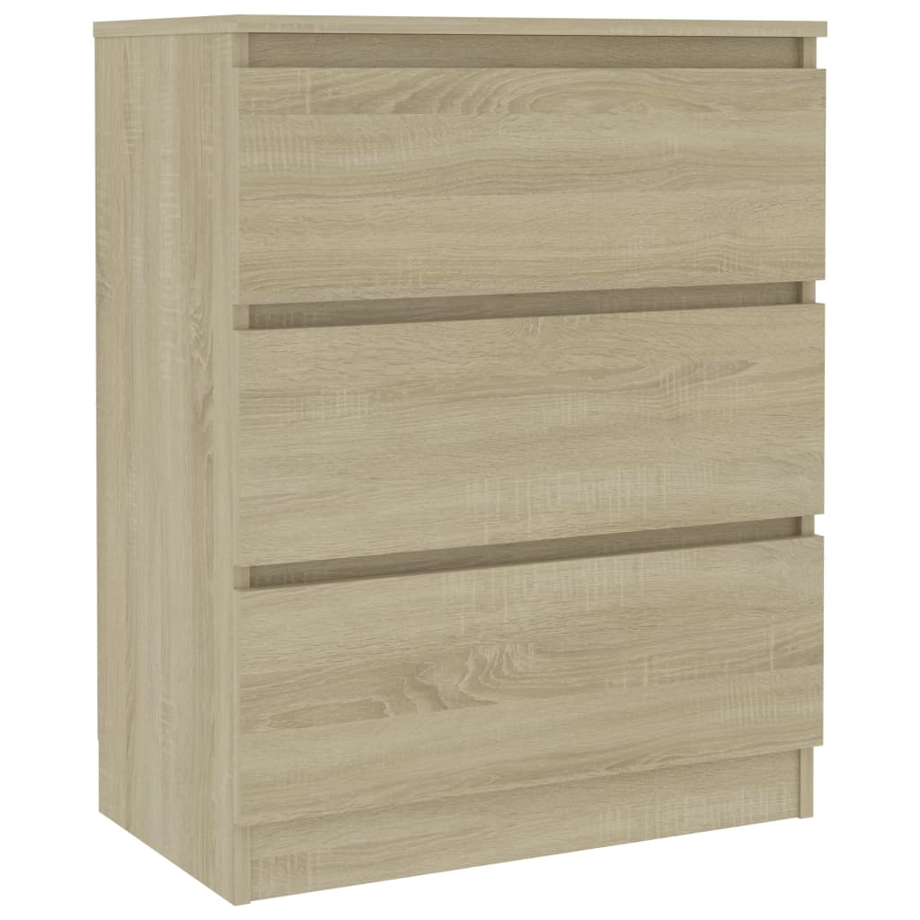 Credenza Rovere Sonoma 60x35x76 cm in Legno Multistrato - homemem39