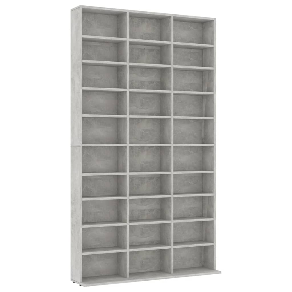 Mobile Porta TV Grigio Cemento 102x16x177,5 cm in Multistrato - homemem39