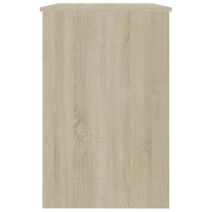 Scrivania Rovere Sonoma 100x50x76 cm in Legno Multistrato - homemem39