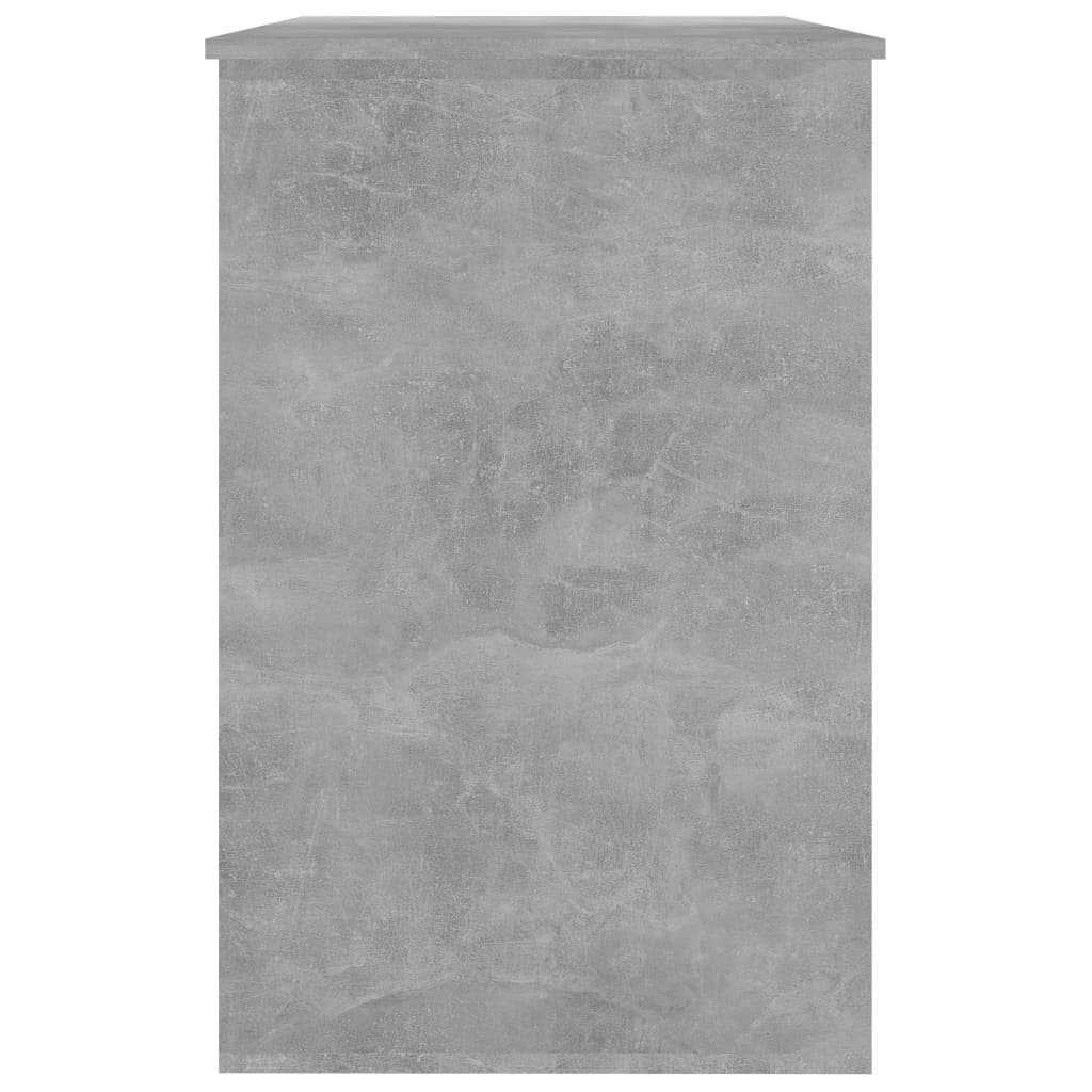 Scrivania Grigio Cemento 100x50x76 cm in Legno Multistrato - homemem39