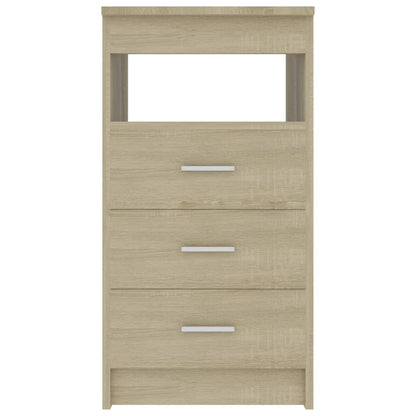 Cassettiera Rovere Sonoma 40x50x76 cm in Legno Multistrato - homemem39