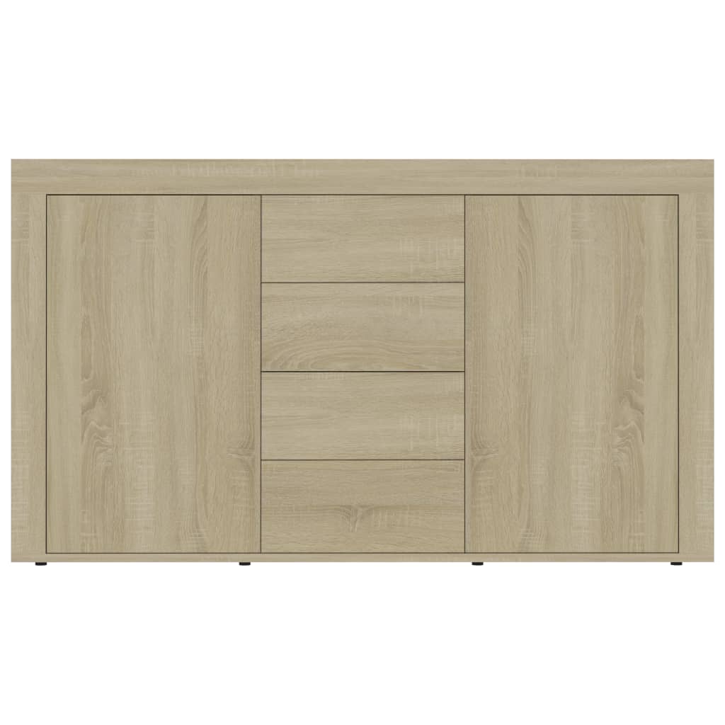 Credenza Rovere Sonoma 120x36x69 cm in Truciolato - homemem39