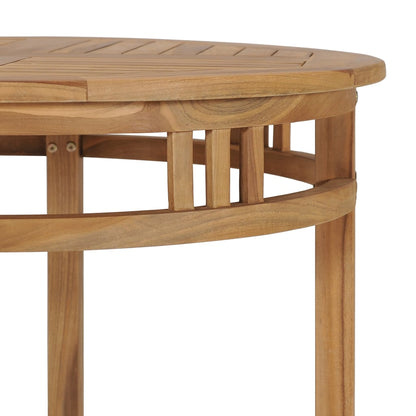 Set da Pranzo da Giardino 3 pz con Cuscini in Legno di Teak - homemem39