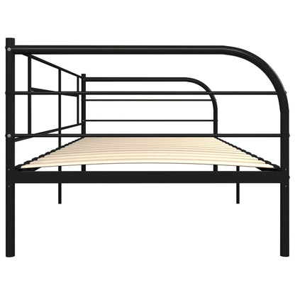 Telaio Divano Letto Nero in Metallo 90x200 cm - homemem39