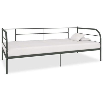 Telaio Divano Letto Grigio in Metallo 90x200 cm - homemem39