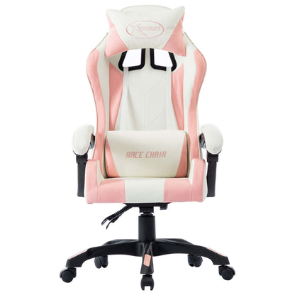 Sedia da Gaming Rosa in Similpelle - homemem39