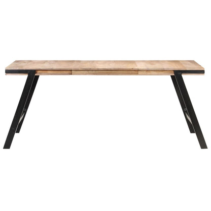 Tavolo da Pranzo 180x90x76 cm in Legno Massello di Mango - homemem39