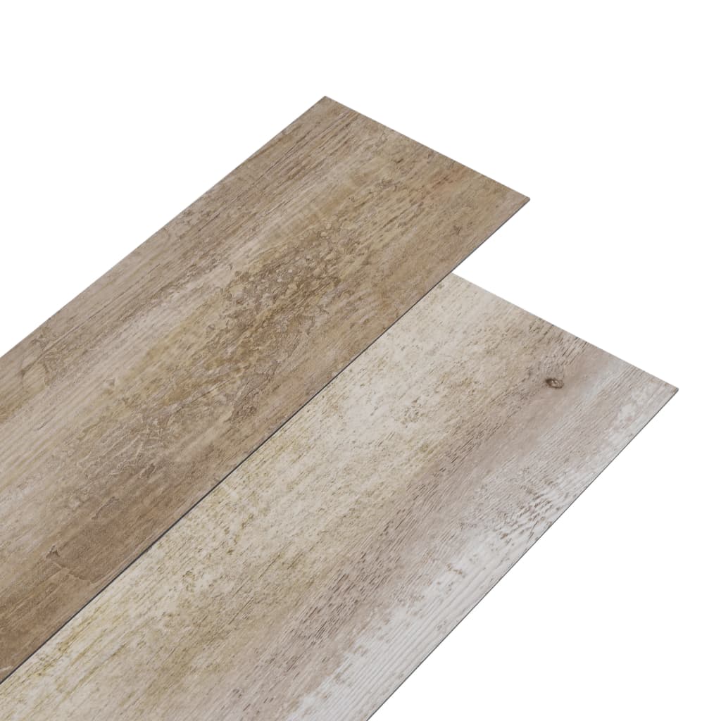 Listoni Pavimento PVC 5,02 m² 2 mm Autoadesivi Legno Slavato - homemem39