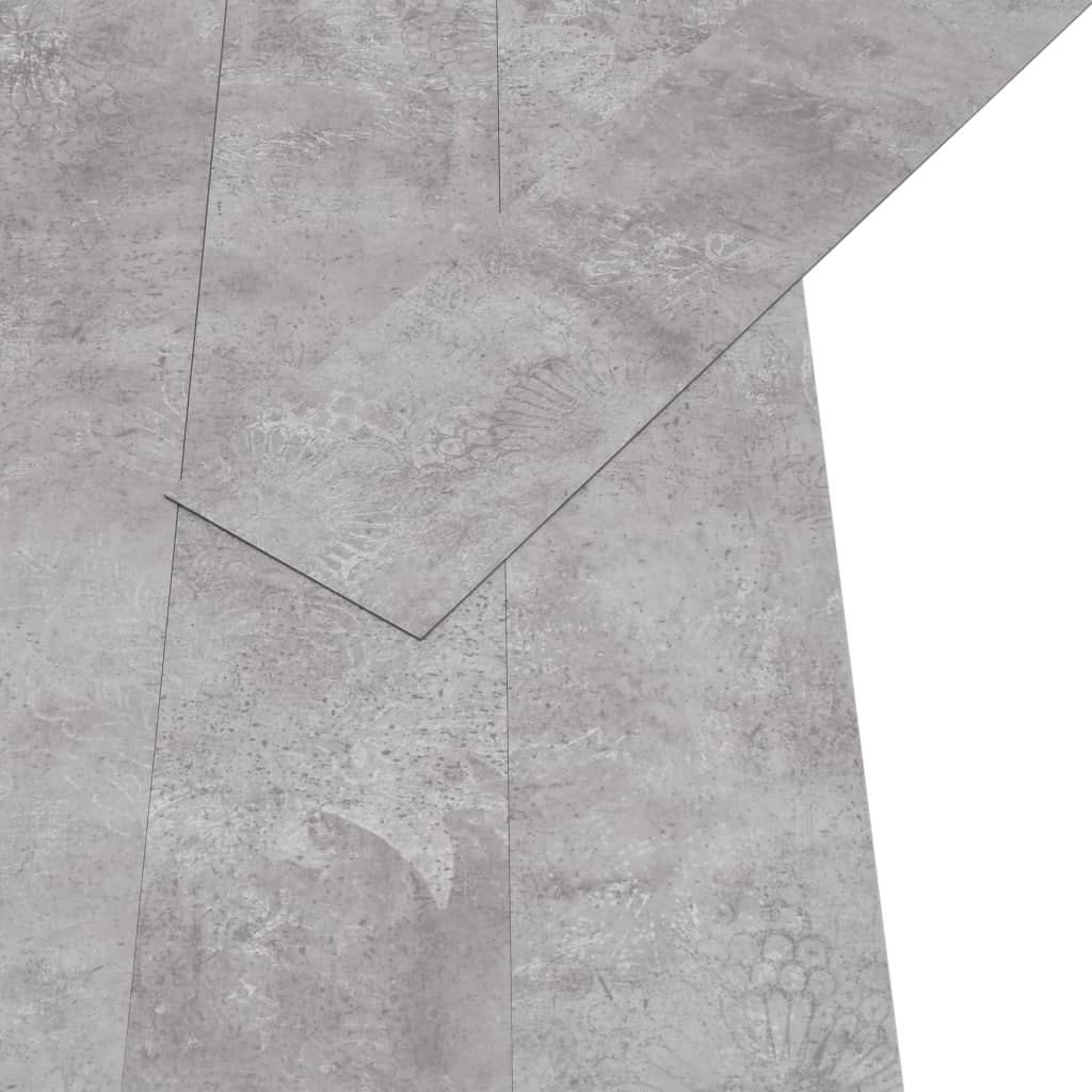 Listoni Pavimenti Non Autoadesivi PVC 5,26m² 2mm Grigio Terra - homemem39