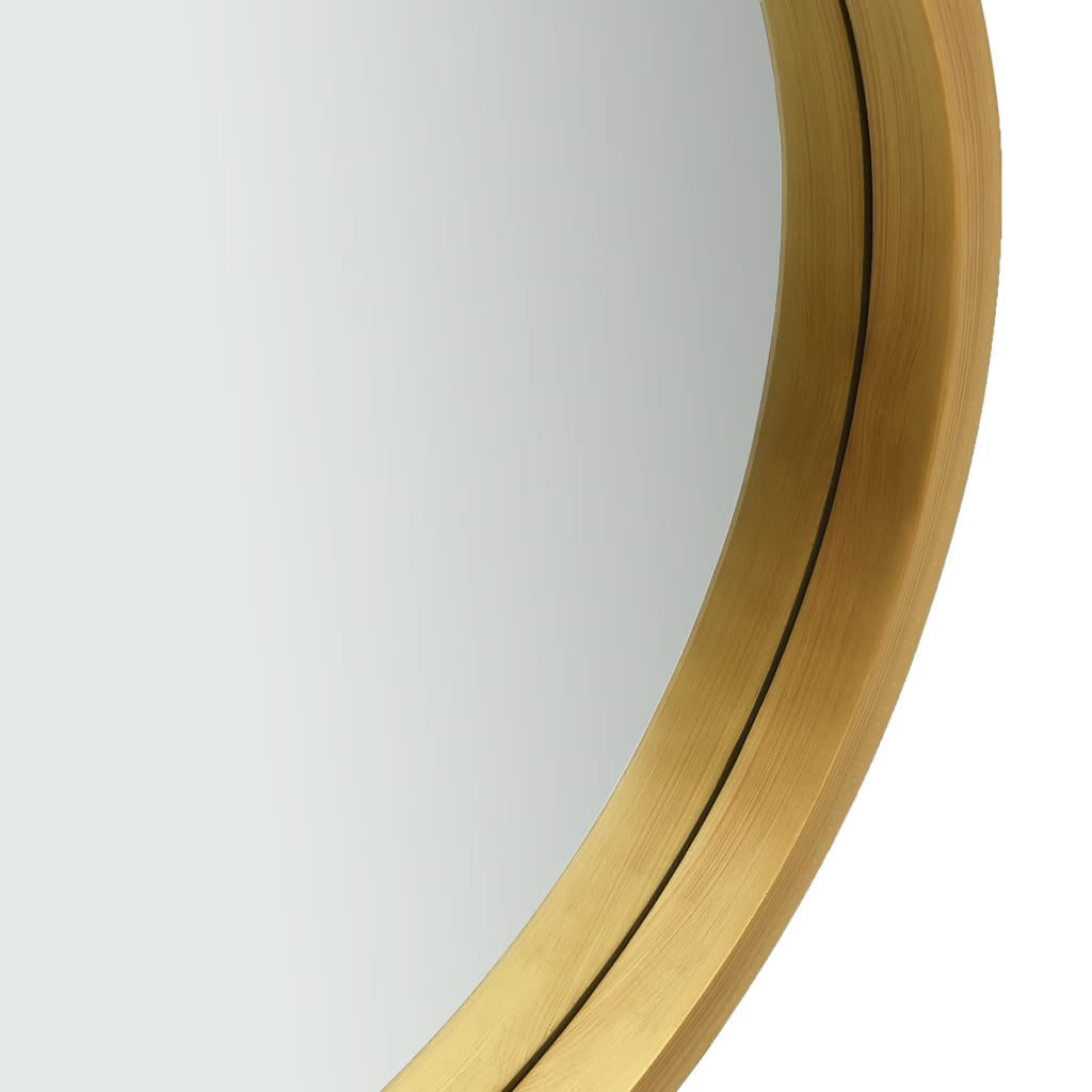 Specchio da Parete con Cinghia 40 cm Oro - homemem39