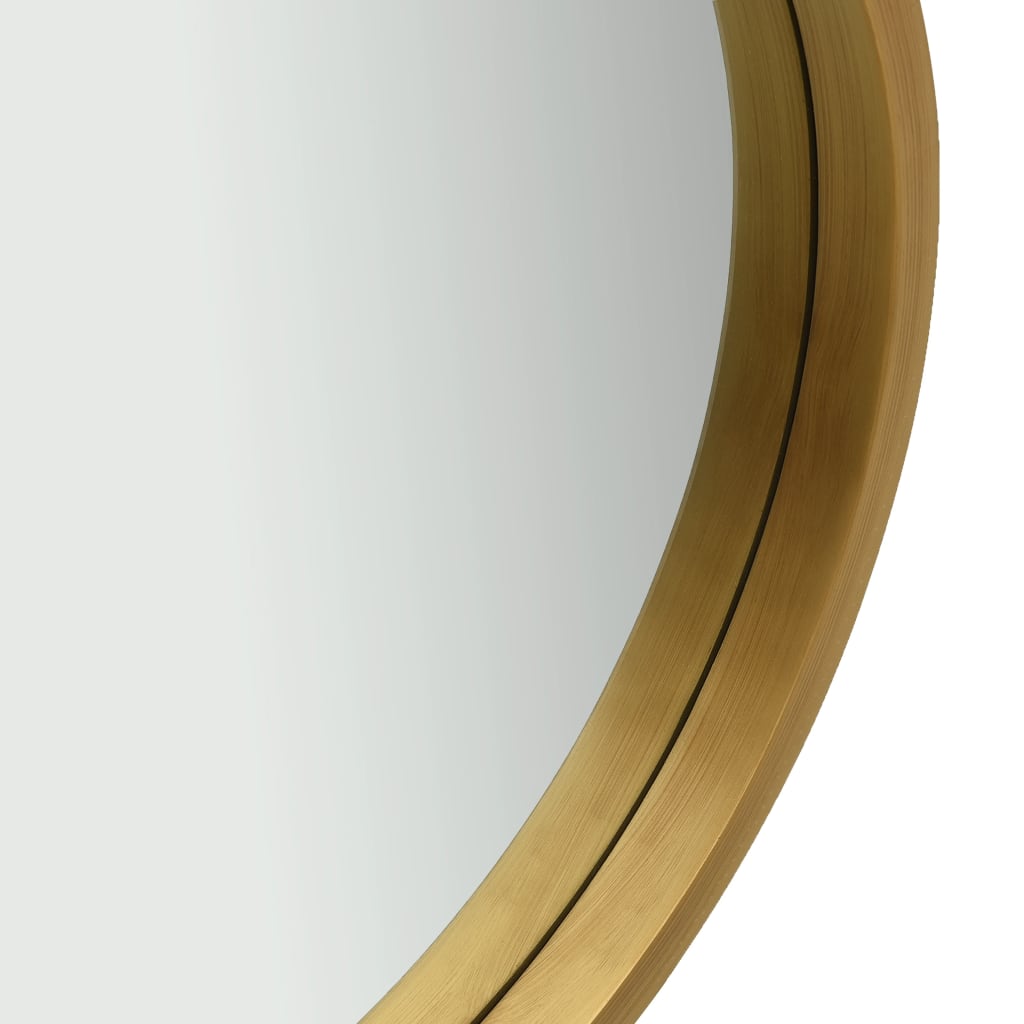 Specchio da Parete con Cinghia 50 cm Oro - homemem39