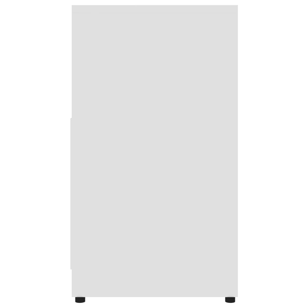 Armadio da Bagno Bianco 60x33x61 cm in Truciolato - homemem39