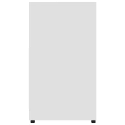 Armadio da Bagno Bianco 60x33x61 cm in Truciolato - homemem39