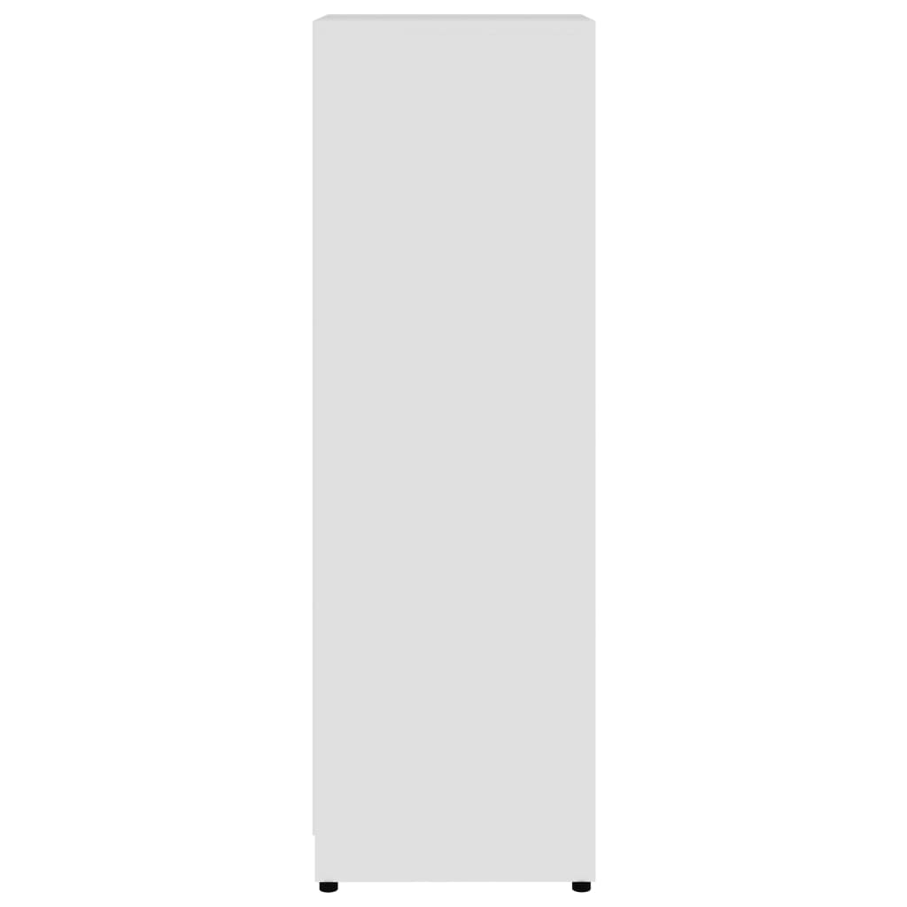 Armadio da Bagno Bianco 30x30x95 cm in Legno Multistrato - homemem39