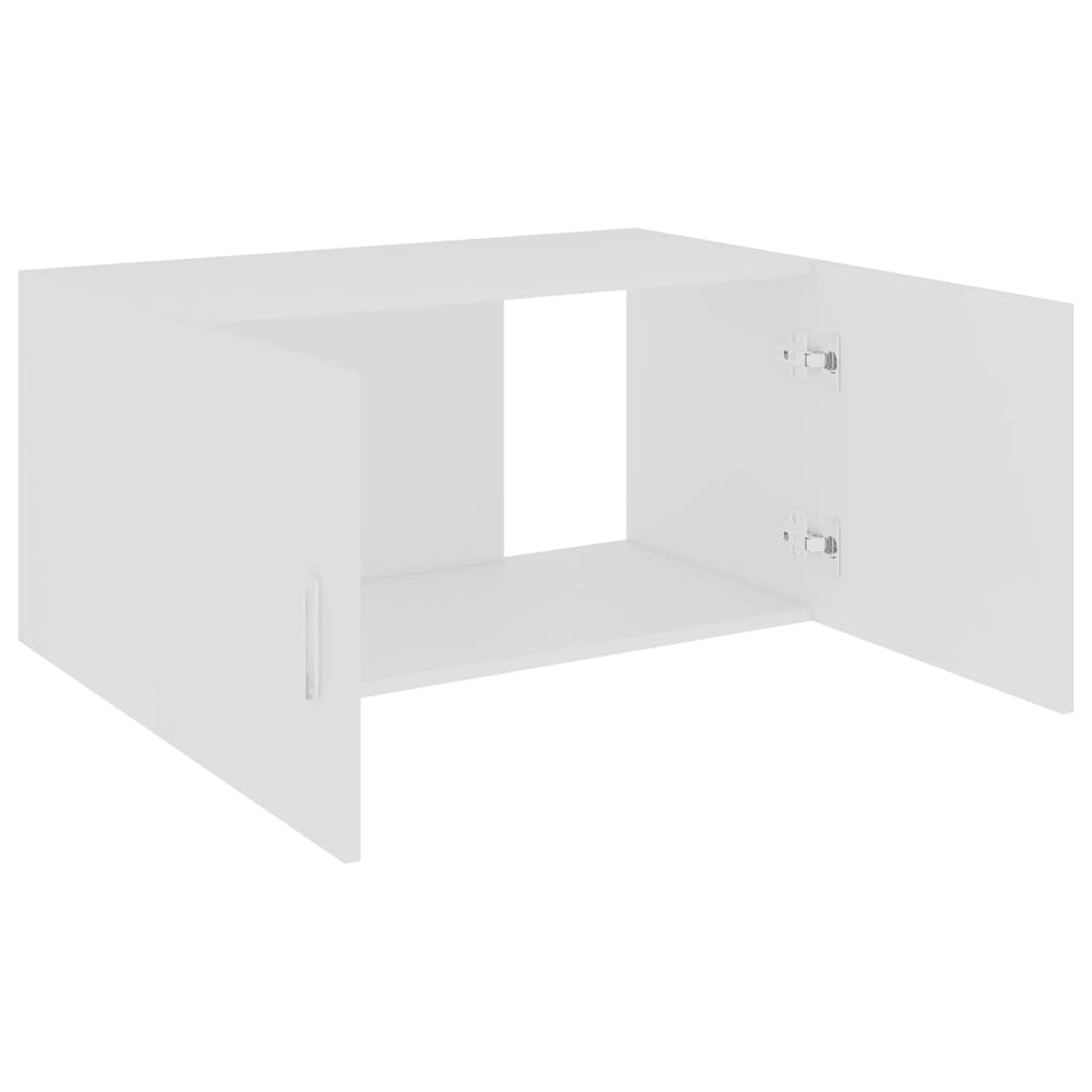 Armadietto da Parete Bianco 80x39x40 cm in Legno Multistrato - homemem39