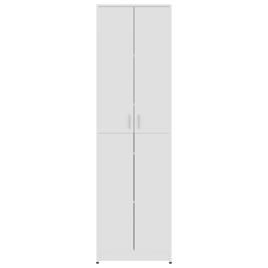 Armadio per Ingresso Bianco 55x25x189 cm in Legno Multistrato - homemem39