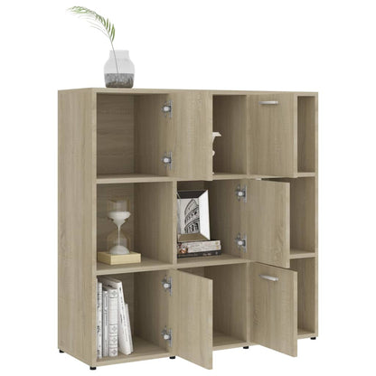 Libreria Rovere Sonoma 90x30x90 cm in Truciolato - homemem39