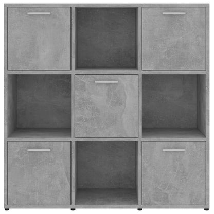 Libreria Grigio Cemento 90x30x90 cm in Truciolato - homemem39