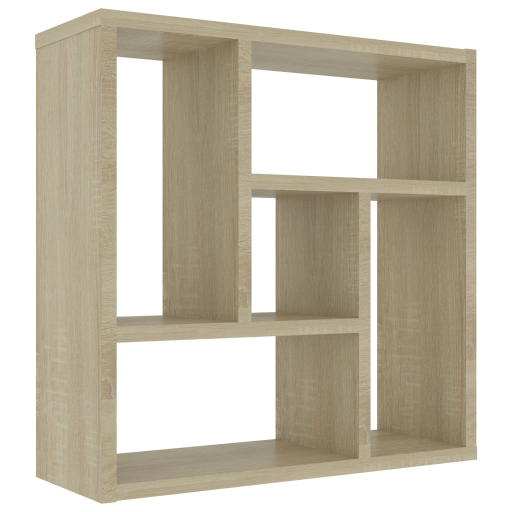 Scaffale a Parete Rovere Sonoma 45,1x16x45,1 cm in Truciolato - homemem39