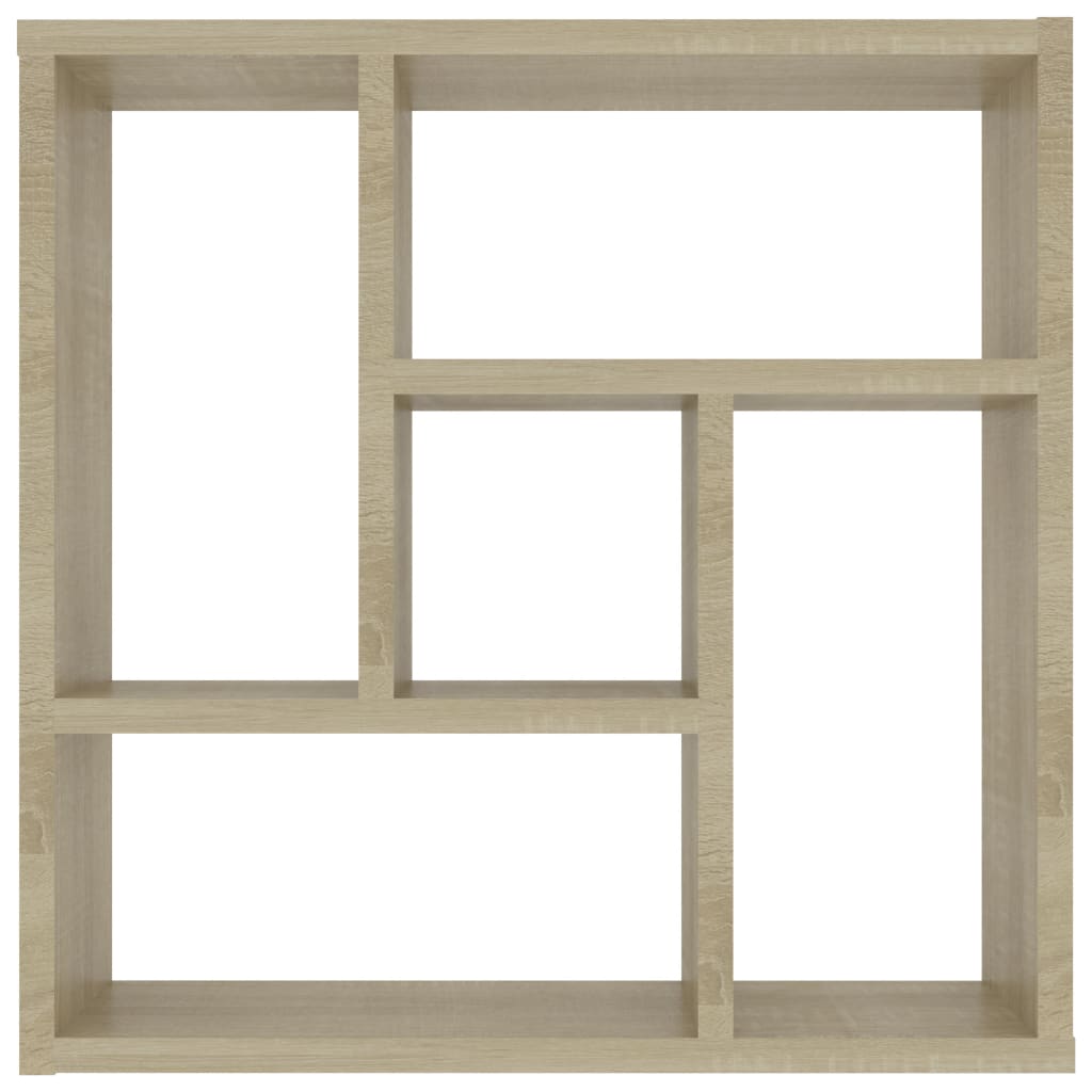 Scaffale a Parete Rovere Sonoma 45,1x16x45,1 cm in Truciolato - homemem39