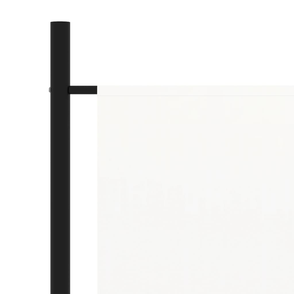 Paravento Bianco 175x180 cm in Tessuto - homemem39