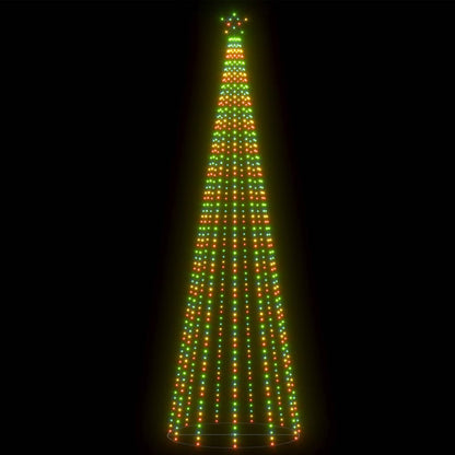 Albero di Natale a Cono con 752 LED Colorati 160x500 cm - homemem39