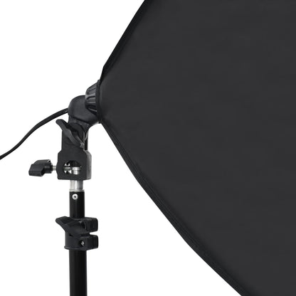 Kit per Studio Fotografico con Luci Softbox e Fondale - homemem39