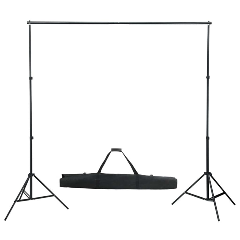 Kit per Studio Fotografico con Luci Softbox e Fondale - homemem39