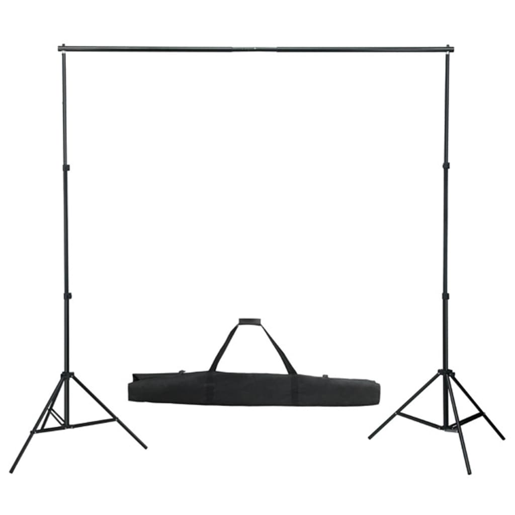 Kit Studio Fotografico con Set Luci Fondale e Riflettore - homemem39