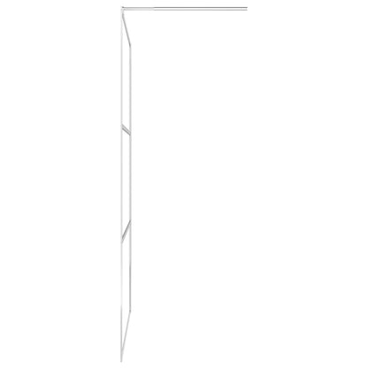 Parete per Doccia Walk-in in Vetro Trasparente ESG 90x195 cm - homemem39