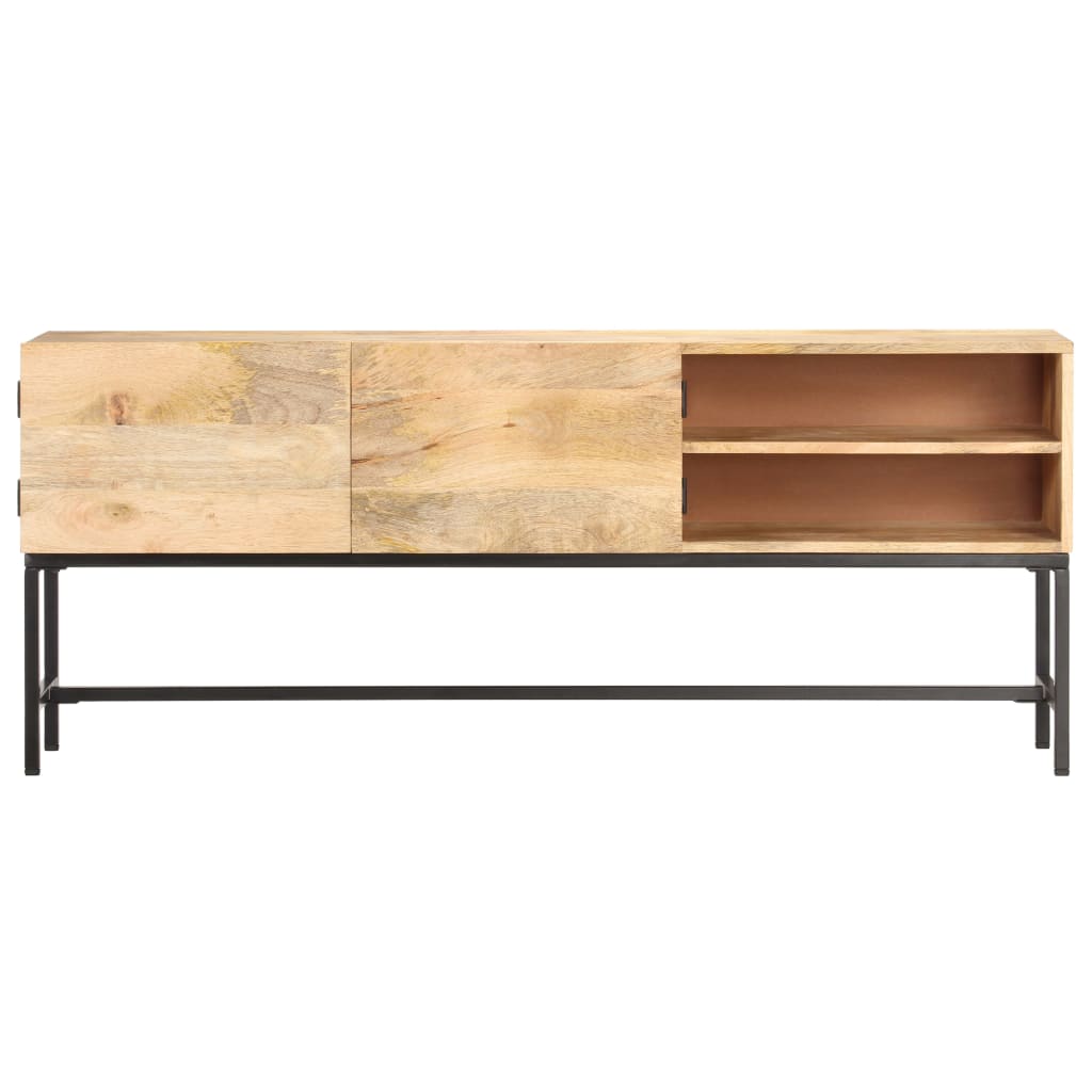 Credenza 145x30x60 cm in Legno Massello di Mango - homemem39