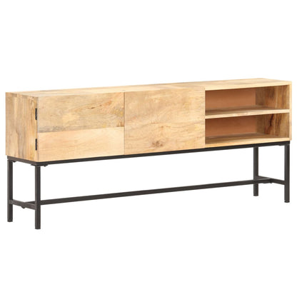 Credenza 145x30x60 cm in Legno Massello di Mango - homemem39