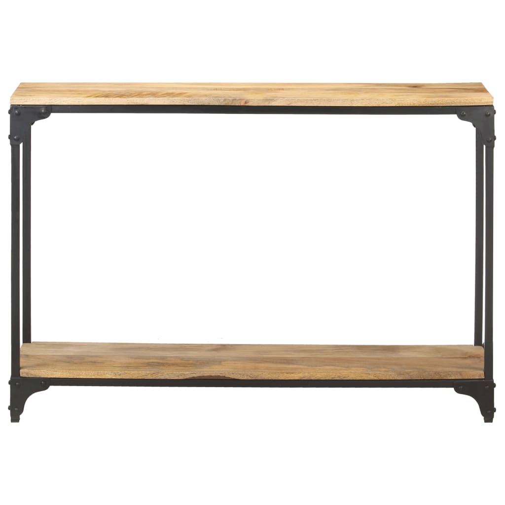 Tavolo Consolle 110x30x75 cm in Legno Massello di Mango - homemem39