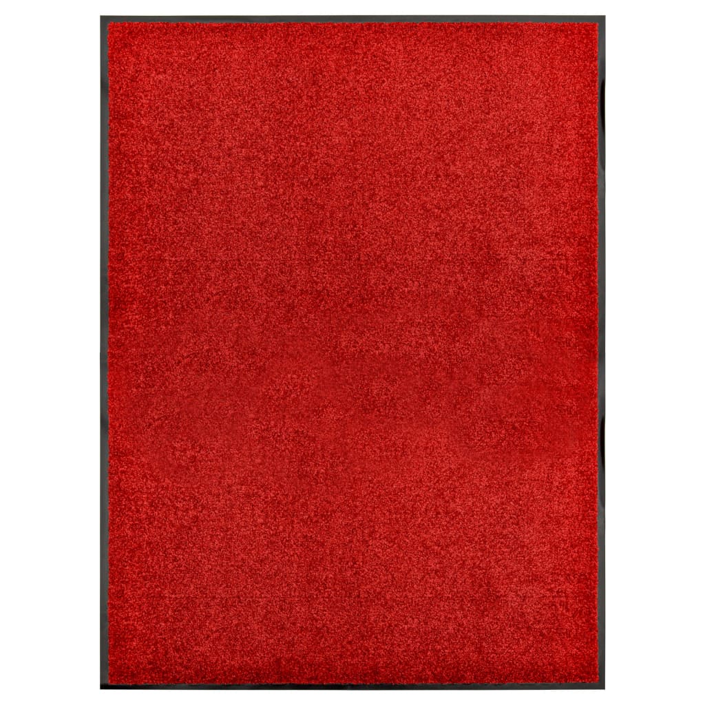 Zerbino Lavabile Rosso 90x120 cm - homemem39