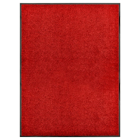 Zerbino Lavabile Rosso 90x120 cm - homemem39