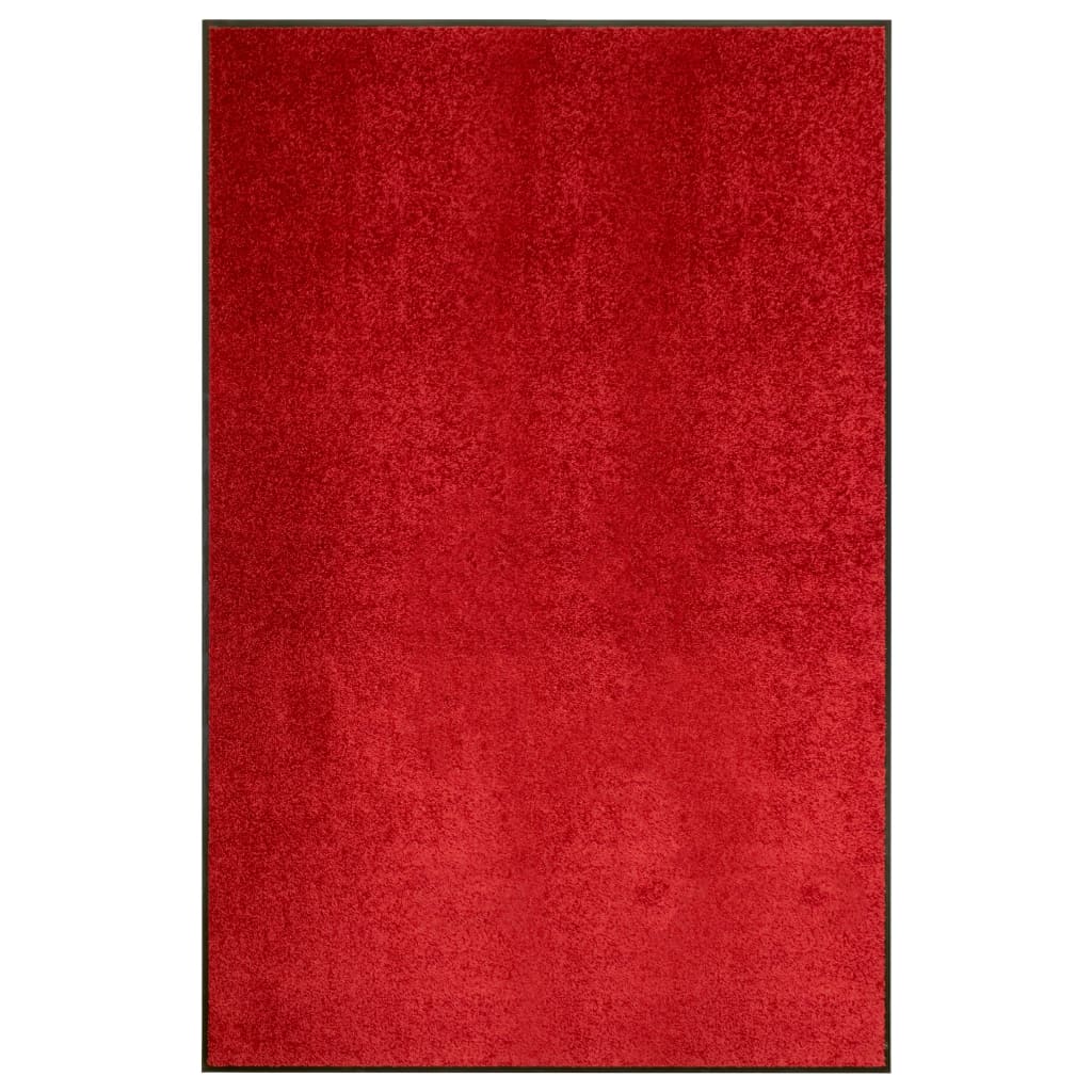 Zerbino Lavabile Rosso 120x180 cm - homemem39