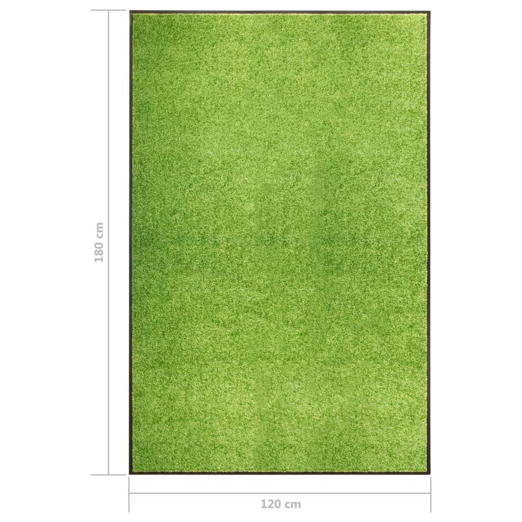 Zerbino Lavabile Verde 120x180 cm - homemem39