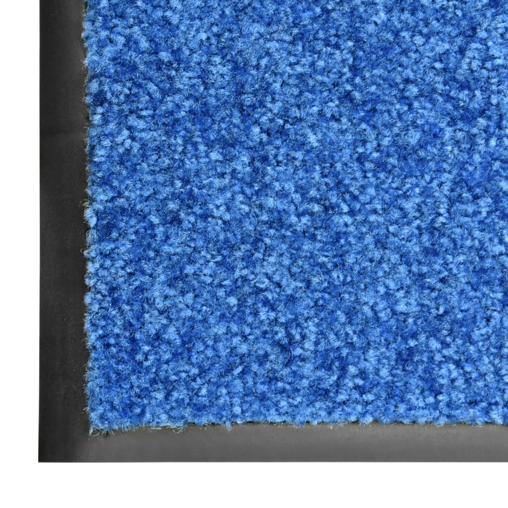 Zerbino Lavabile Blu 60x90 cm - homemem39