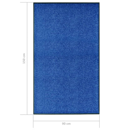 Zerbino Lavabile Blu 90x150 cm - homemem39