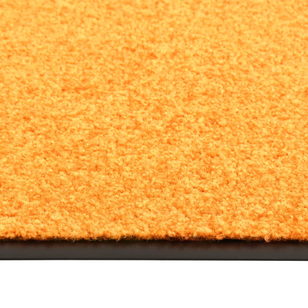 Zerbino Lavabile Arancione 90x120 cm - homemem39