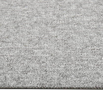 Quadrotte di Moquette 20 pz 5 m² 50x50 cm Grigio Chiaro - homemem39