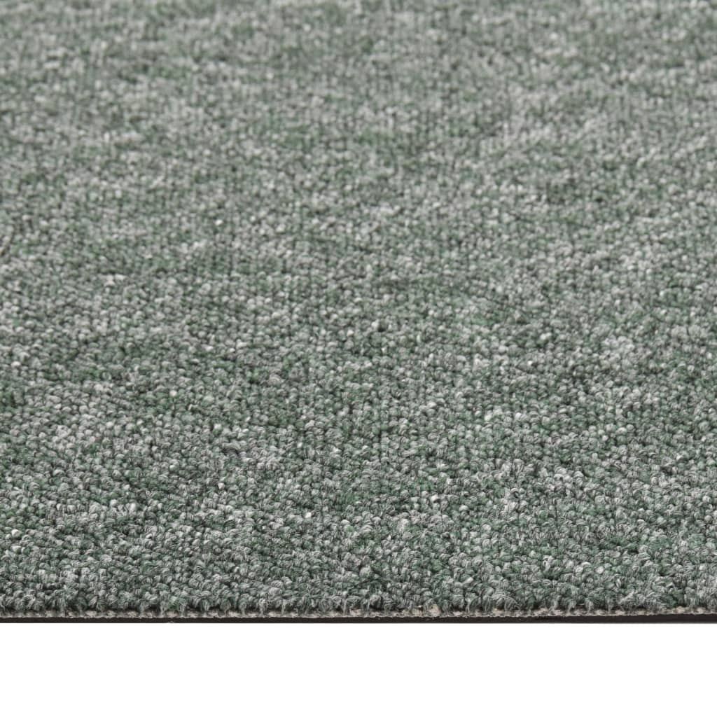 Quadrotte di Moquette 20 pz 5 m² 50x50 cm Verdi - homemem39